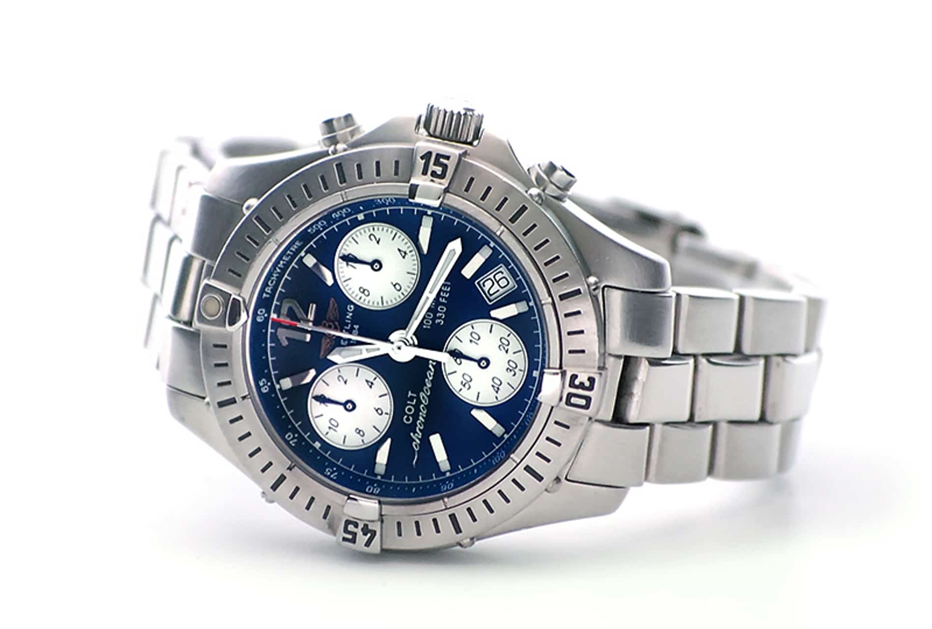 Pre Owned Breitling Colt Quartz A53050 Watch Watchfinder Co